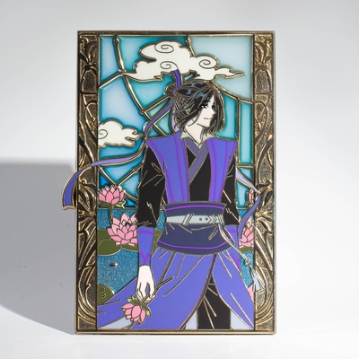 stained galss enamel sky