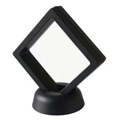 Floating thin film display box:These display boxes create a 3D floating effect by suspending the pin between two transparent, flexible films. This presentation is visually appealing and protects the pin from dust and damage. Available in various sizes and shapes, they are suitable for showcasing individual pins or small collections