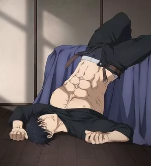 Toji Bed Enamel Pin Design