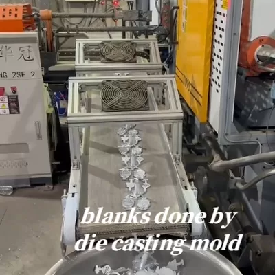 blanks done by die casting mold