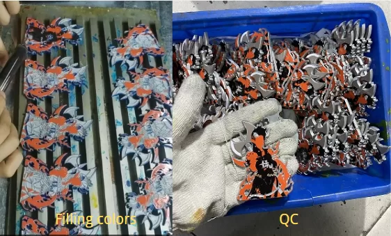 Filling colors and QC