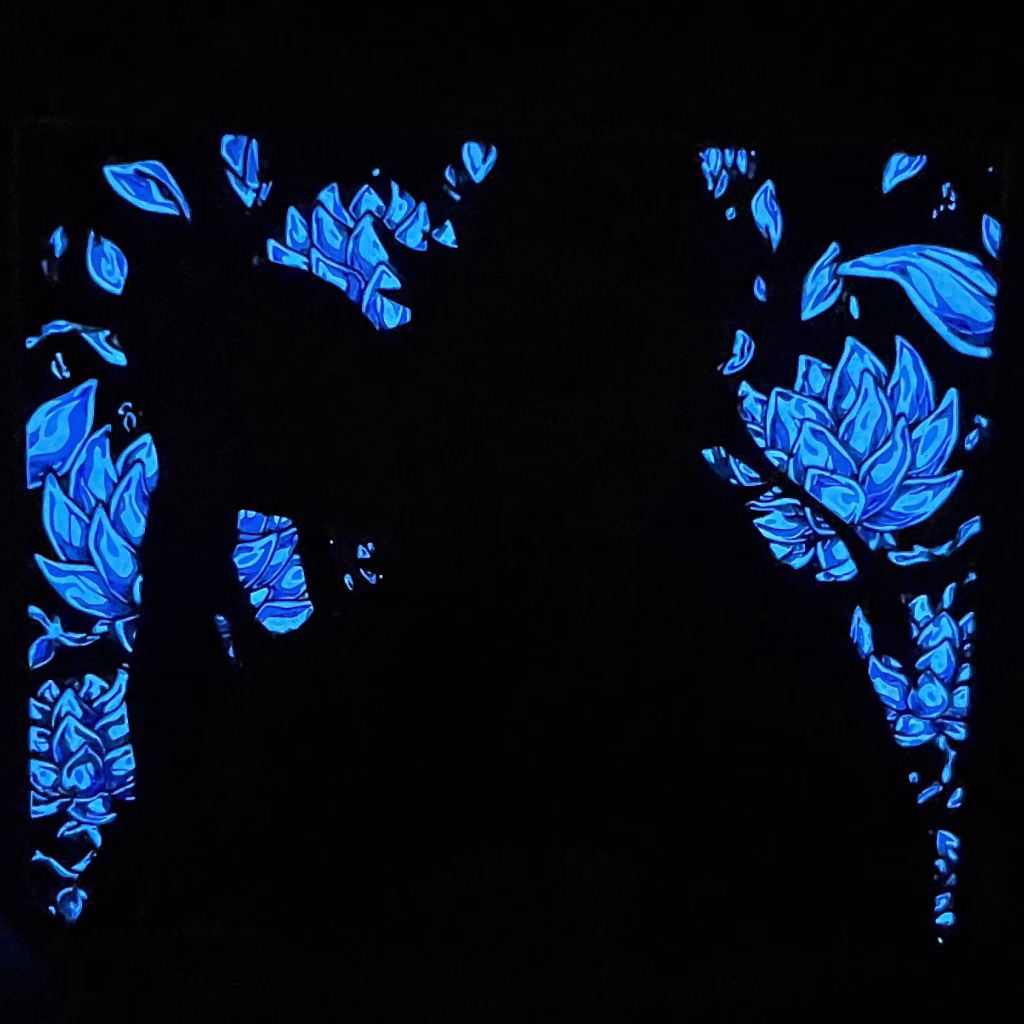 This is the blue glow.