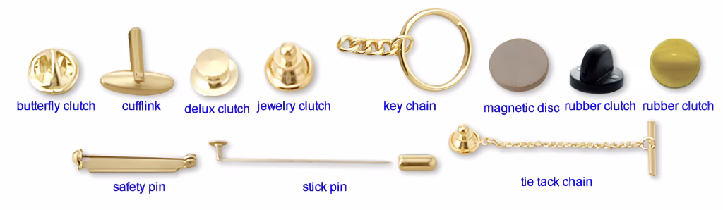 Selecting the right pin back posts to avoid custom pin mistakes