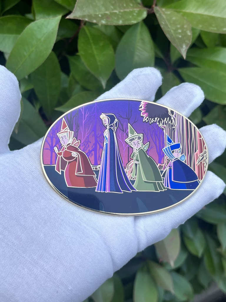 Case Study: Custom Hard Enamel Pin Design – “Night Flight 3 Fairies” Inspiring Collectible Series