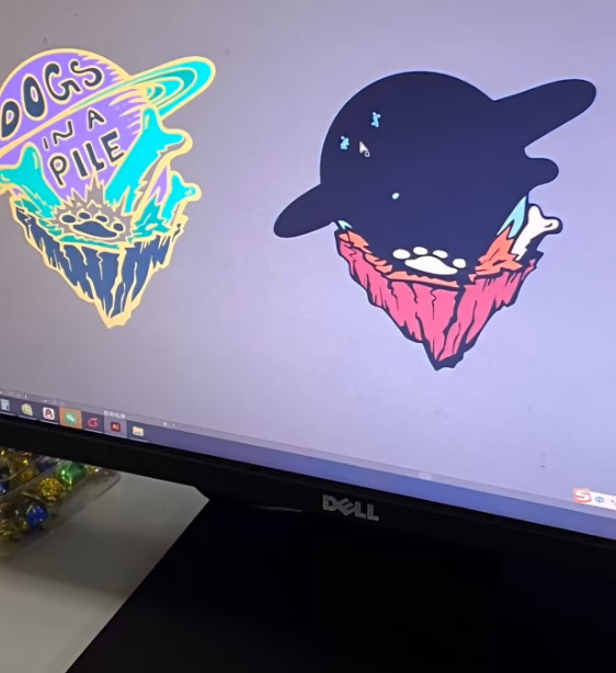 Our artists are creating artwork!