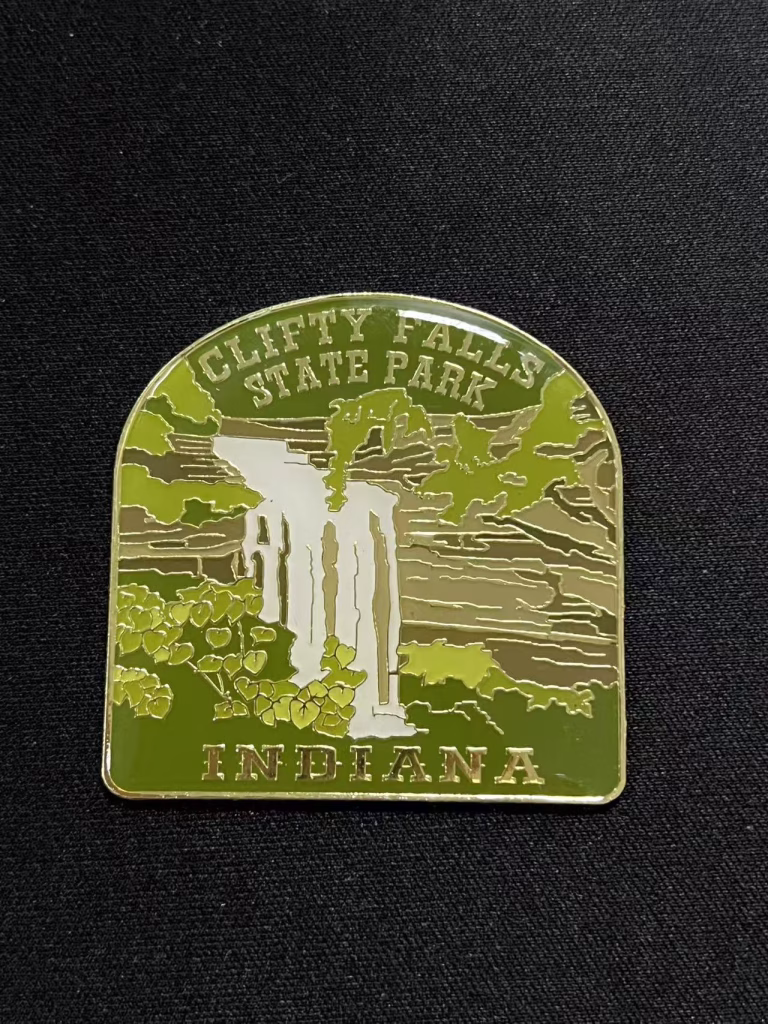 This is a pin with added epoxy.